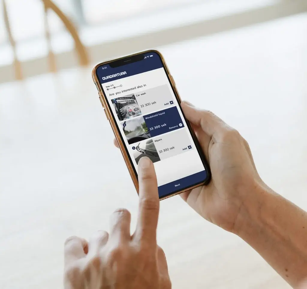 pre-service uppselling